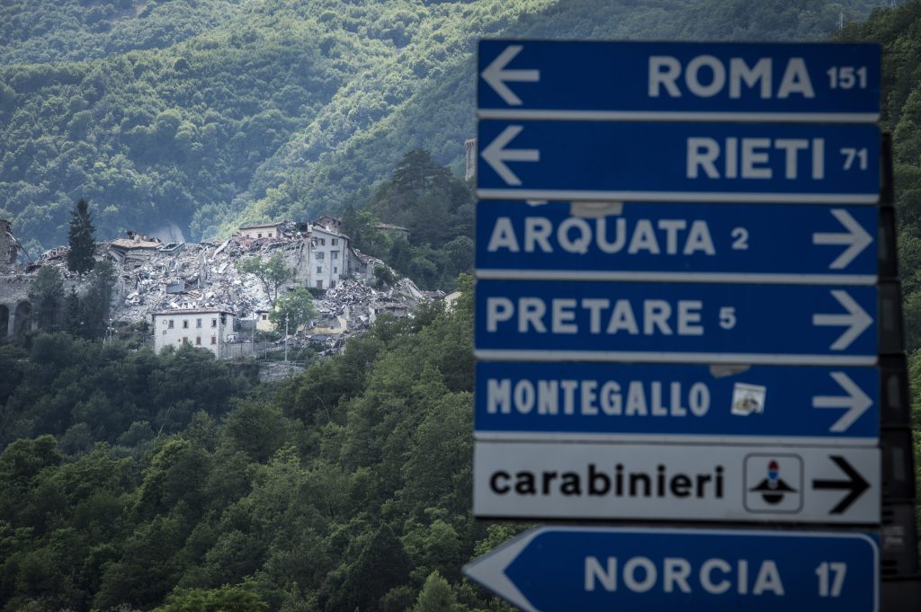 Arquata del Tronto  22/6/2017
Terremoto che ha interessato la parte del Centro Italia.
Da alcuni progetti Caritas riparte la vita normale.
Ph: Cristian Gennari/Siciliani